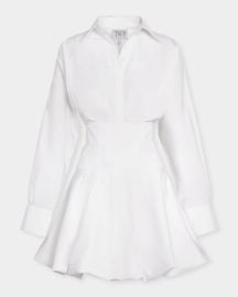 Mila Mini Shirtdress in Cotton Shirting at Neiman Marcus